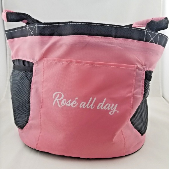 rose all day beach bag
